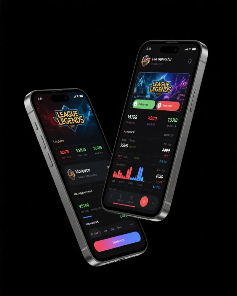 LCP投注App界面展示